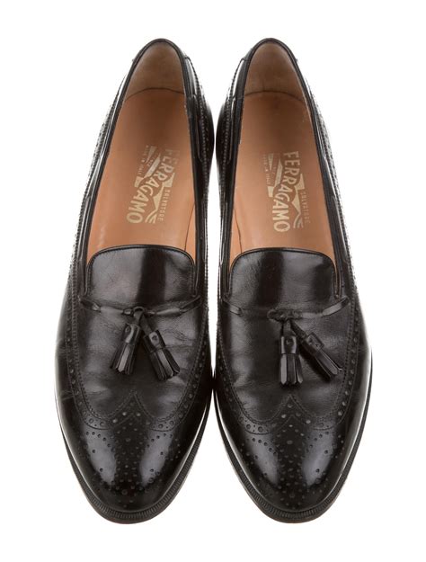 salvatore ferragamo tassel loafer.